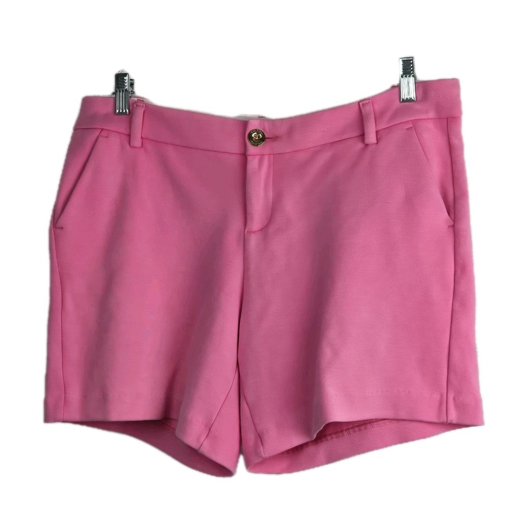 Lilly Pulitzer Jane  Shorts Prosseco Pink Size 10-12 Beach‎ Colorful Resort Wear